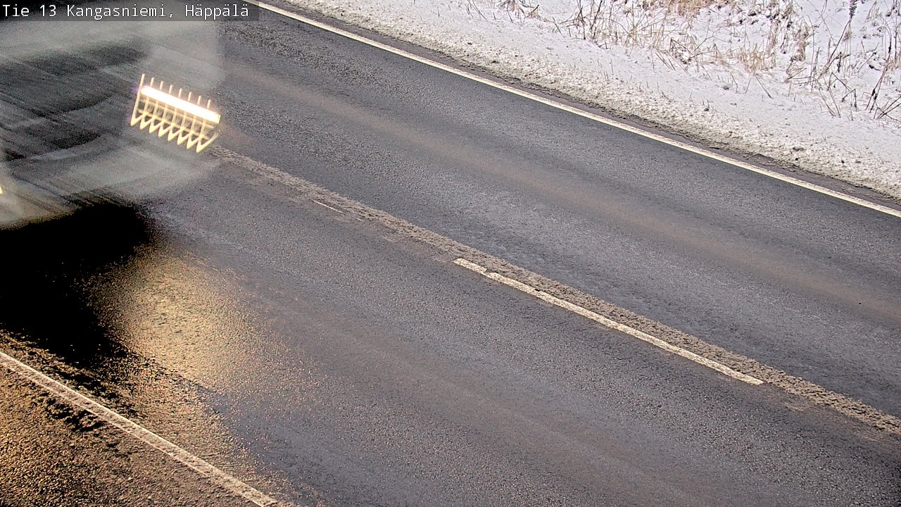 Weather Camera Image Road 13 Kangasniemi, Häppälä, Kangasniemi, Etelä-Savo