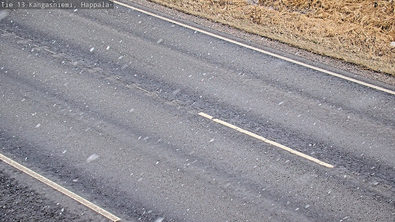 Weather Camera Image Väg 13 Kangasniemi, Häppälä, Kangasniemi, Etelä-Savo