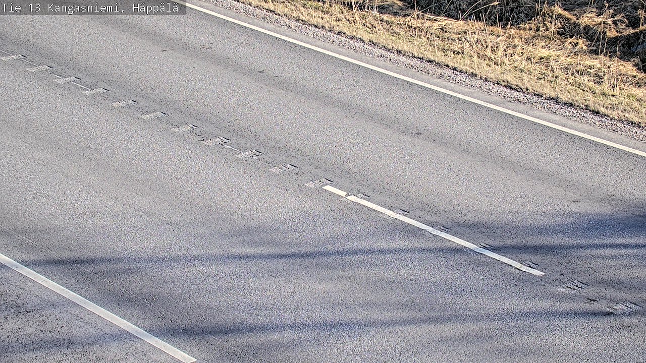 Weather Camera Image Road 13 Kangasniemi, Häppälä, Kangasniemi, Etelä-Savo