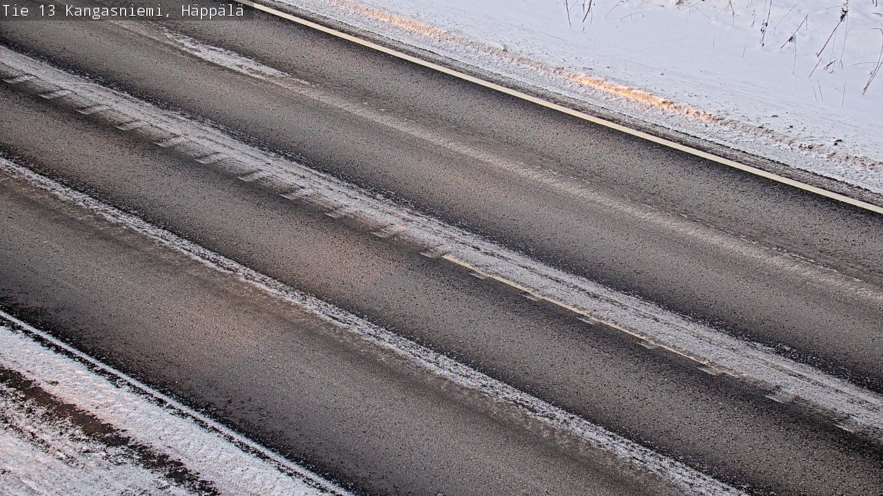 Kelikamerat Kuva Tie 13 Kangasniemi, Häppälä, Kangasniemi, Etelä-Savo