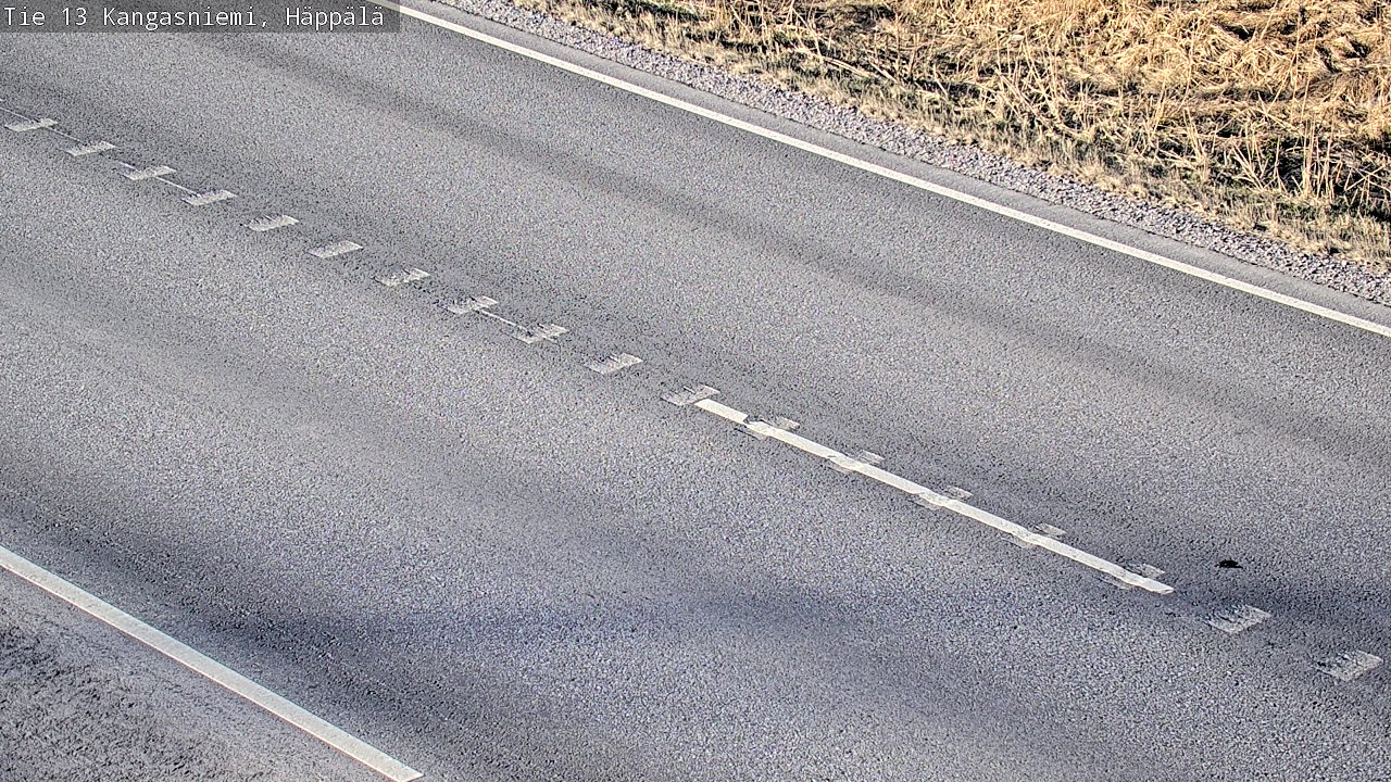 Weather Camera Image Väg 13 Kangasniemi, Häppälä, Kangasniemi, Etelä-Savo