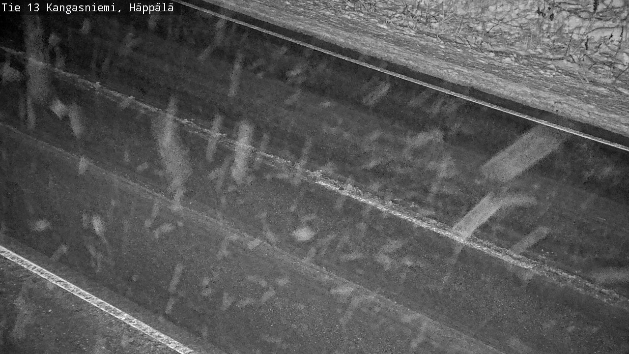 Weather Camera Image Road 13 Kangasniemi, Häppälä, Kangasniemi, Etelä-Savo