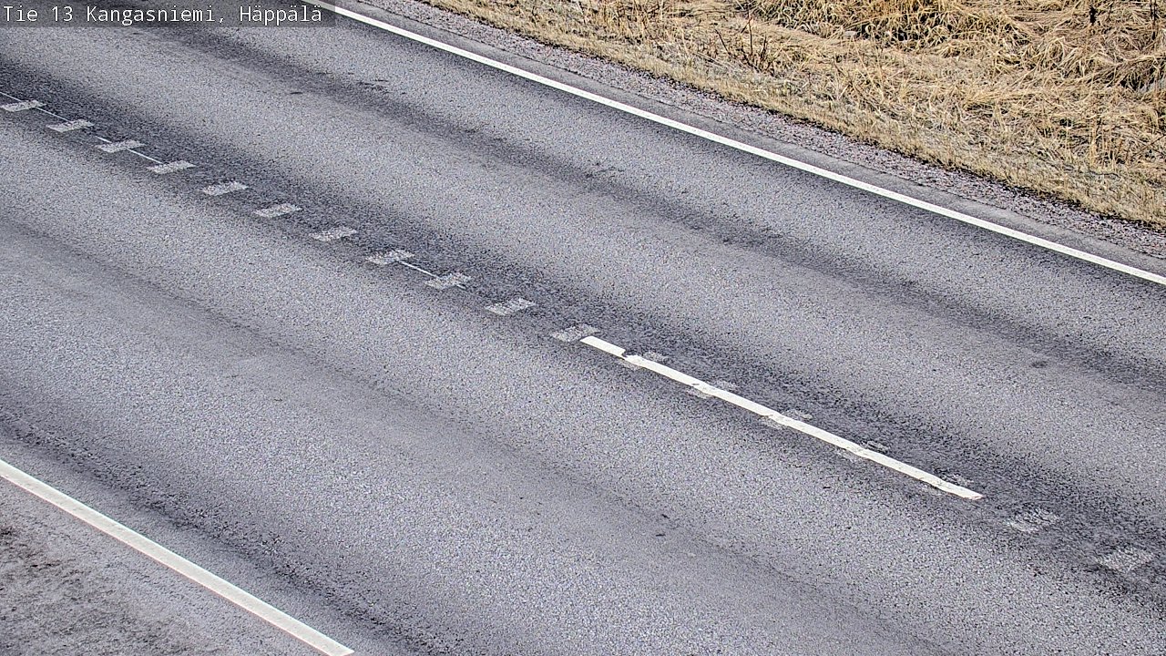 Weather Camera Image Väg 13 Kangasniemi, Häppälä, Kangasniemi, Etelä-Savo