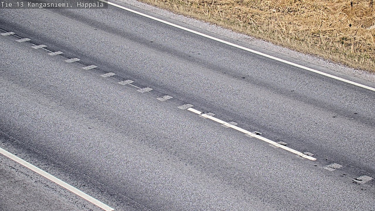 Weather Camera Image Väg 13 Kangasniemi, Häppälä, Kangasniemi, Etelä-Savo