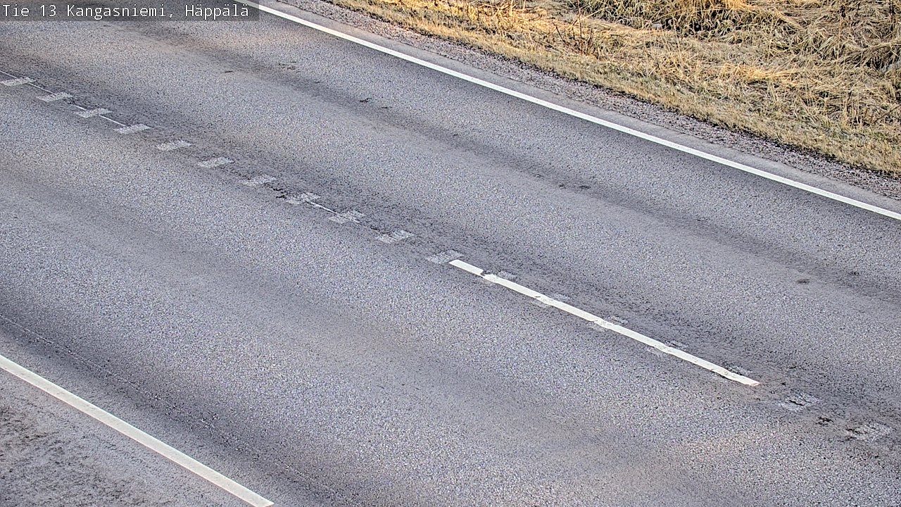 Weather Camera Image Road 13 Kangasniemi, Häppälä, Kangasniemi, Etelä-Savo