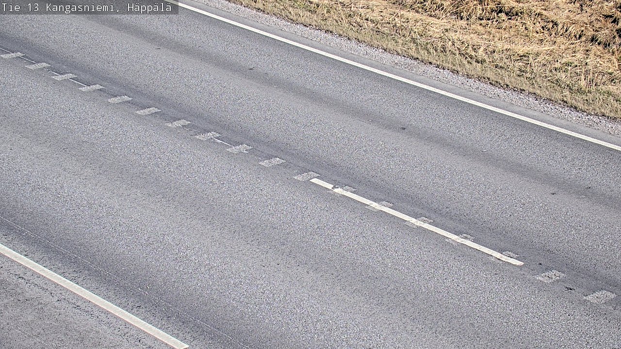 Weather Camera Image Road 13 Kangasniemi, Häppälä, Kangasniemi, Etelä-Savo