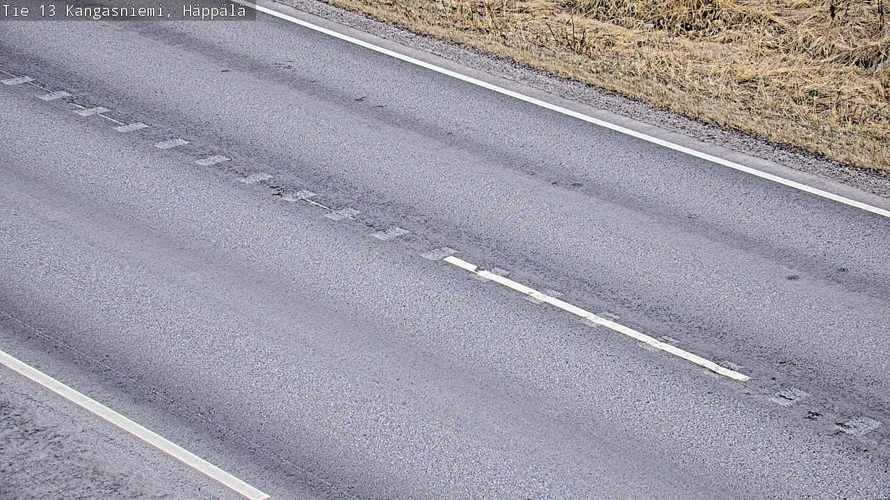 Weather Camera Image Road 13 Kangasniemi, Häppälä, Kangasniemi, Etelä-Savo