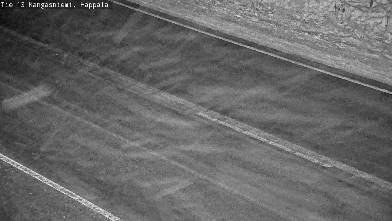 Weather Camera Image Road 13 Kangasniemi, Häppälä, Kangasniemi, Etelä-Savo