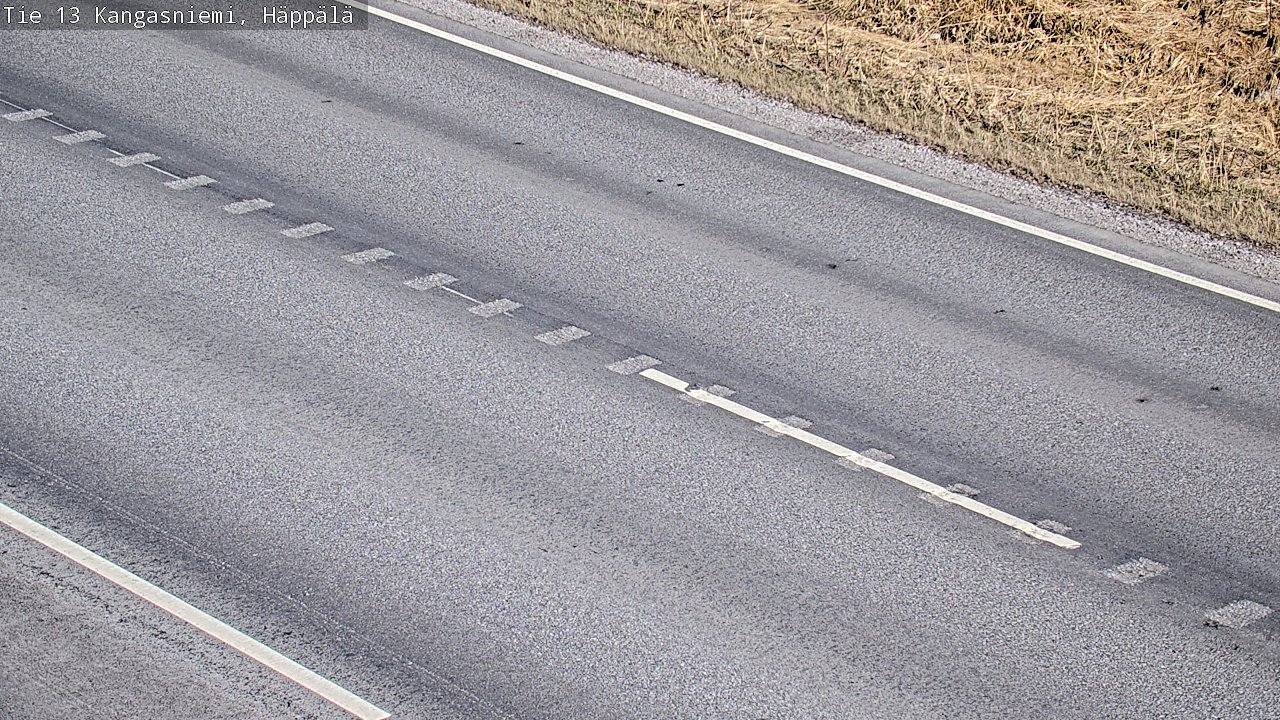 Weather Camera Image Väg 13 Kangasniemi, Häppälä, Kangasniemi, Etelä-Savo