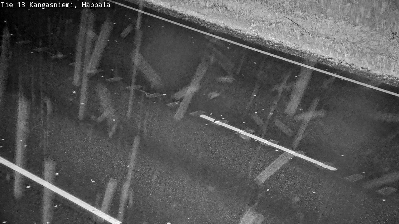 Weather Camera Image Road 13 Kangasniemi, Häppälä, Kangasniemi, Etelä-Savo
