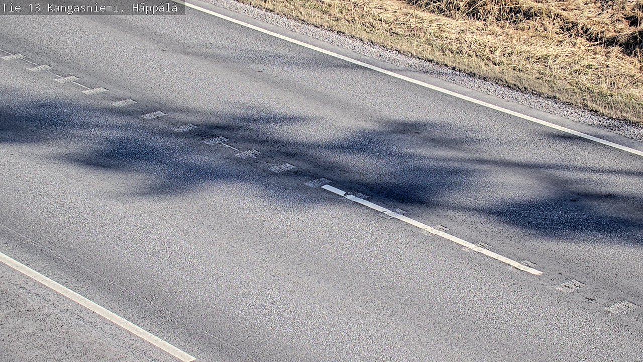Weather Camera Image Road 13 Kangasniemi, Häppälä, Kangasniemi, Etelä-Savo