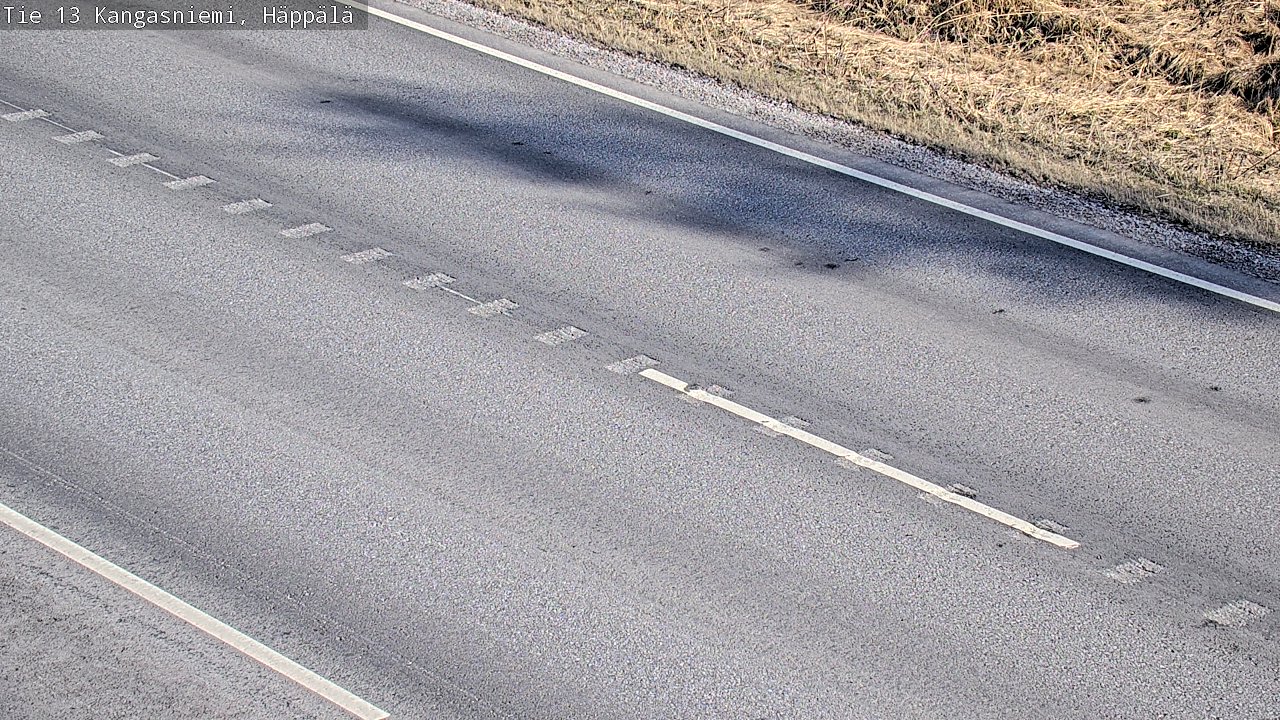 Weather Camera Image Väg 13 Kangasniemi, Häppälä, Kangasniemi, Etelä-Savo