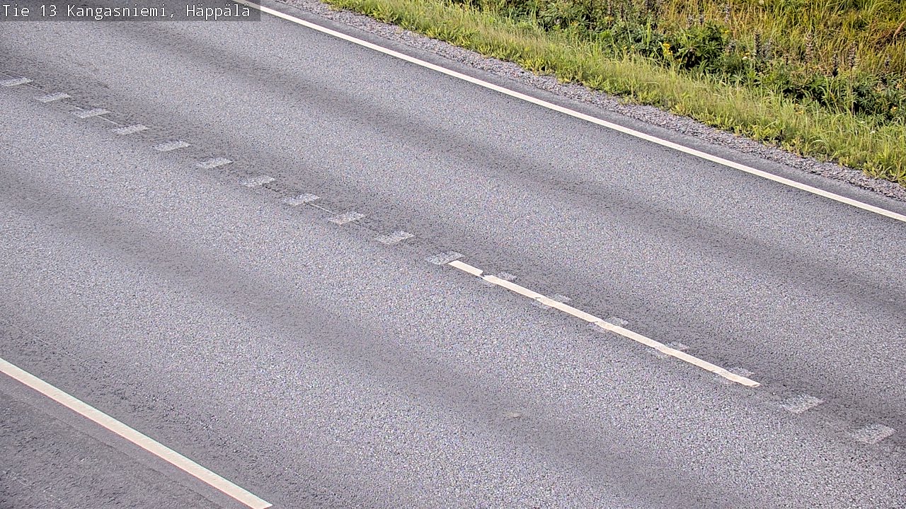 Weather Camera Image Väg 13 Kangasniemi, Häppälä, Kangasniemi, Etelä-Savo