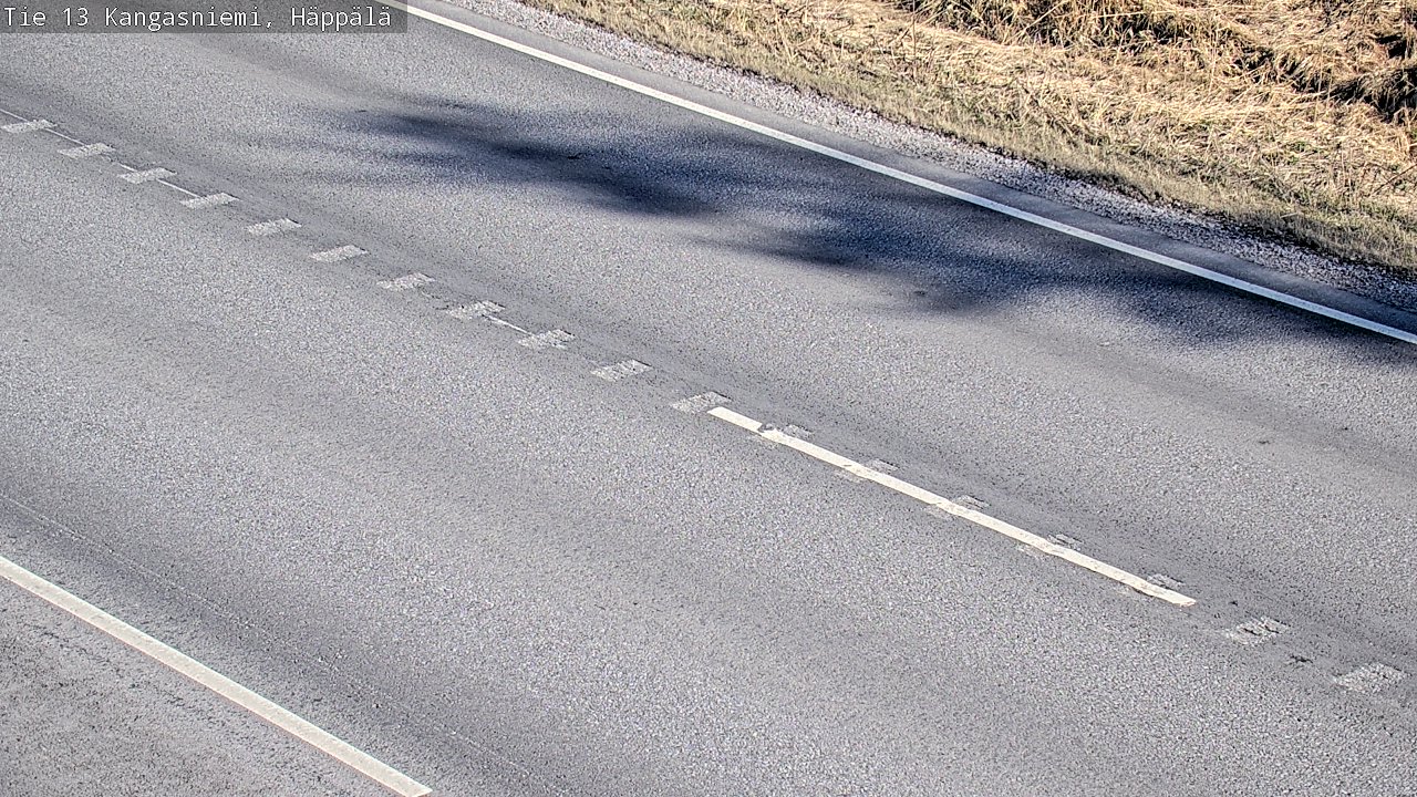 Weather Camera Image Road 13 Kangasniemi, Häppälä, Kangasniemi, Etelä-Savo