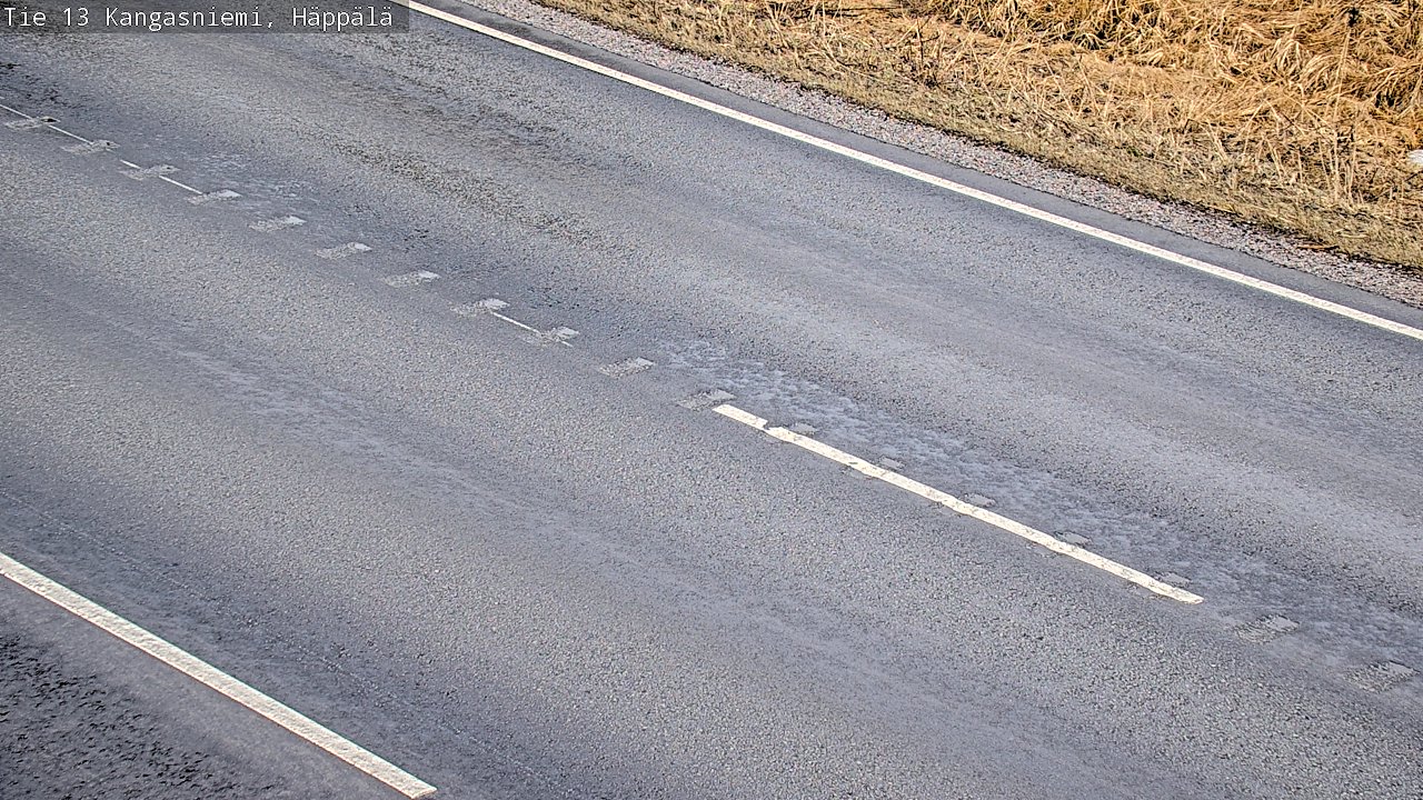 Weather Camera Image Väg 13 Kangasniemi, Häppälä, Kangasniemi, Etelä-Savo