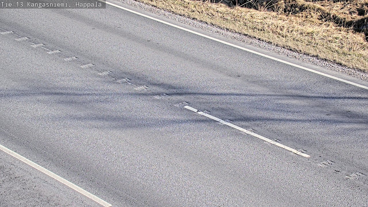 Weather Camera Image Road 13 Kangasniemi, Häppälä, Kangasniemi, Etelä-Savo