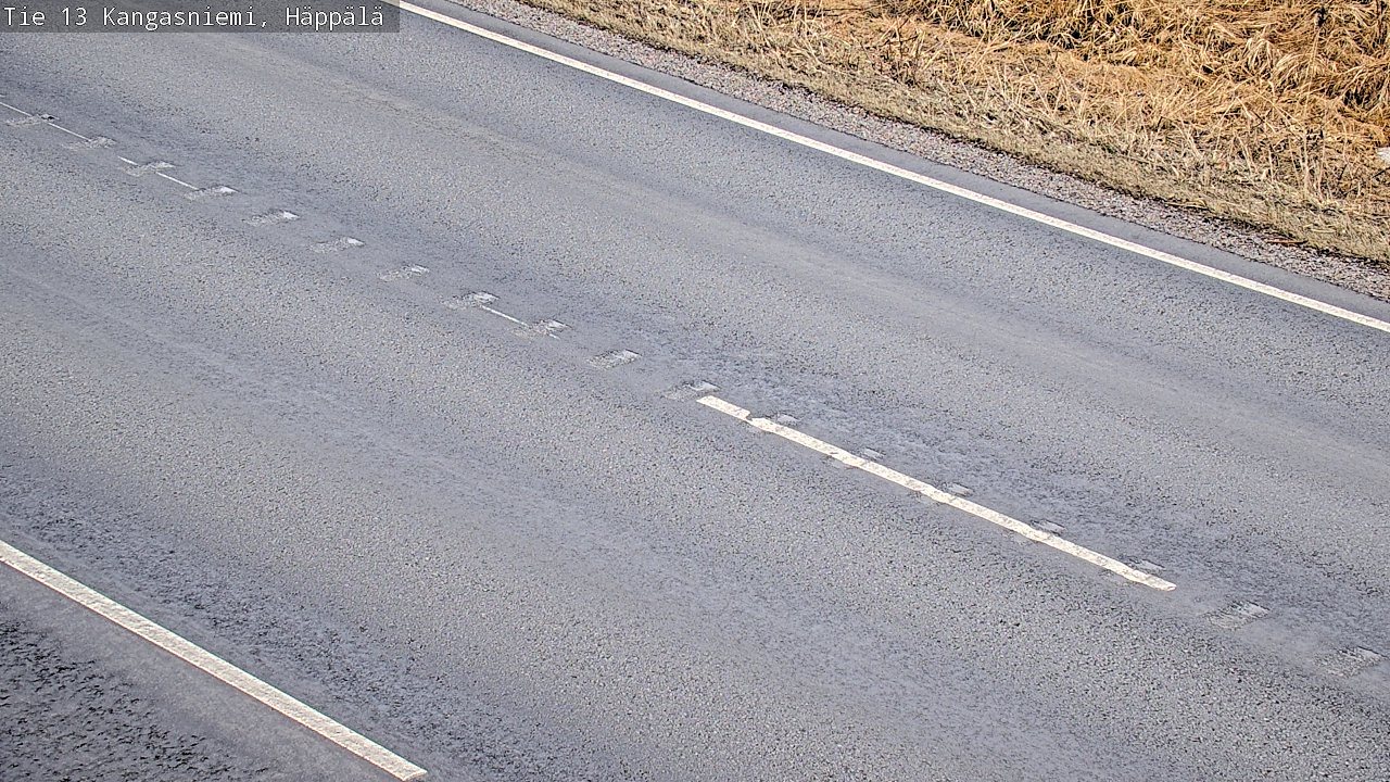 Weather Camera Image Väg 13 Kangasniemi, Häppälä, Kangasniemi, Etelä-Savo
