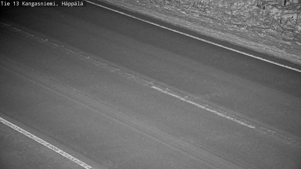 Weather Camera Image Road 13 Kangasniemi, Häppälä, Kangasniemi, Etelä-Savo