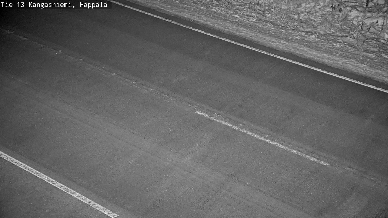 Weather Camera Image Road 13 Kangasniemi, Häppälä, Kangasniemi, Etelä-Savo