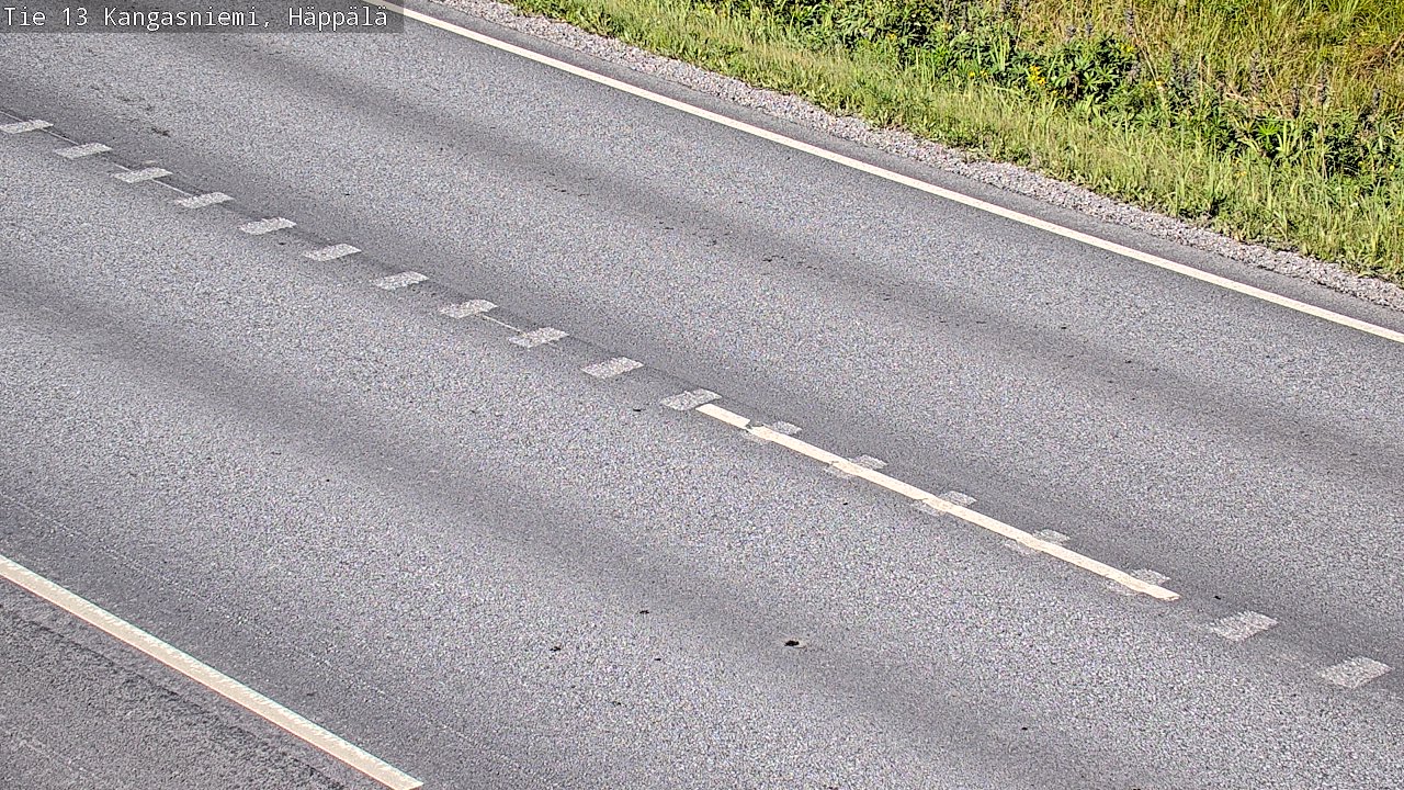 Weather Camera Image Väg 13 Kangasniemi, Häppälä, Kangasniemi, Etelä-Savo