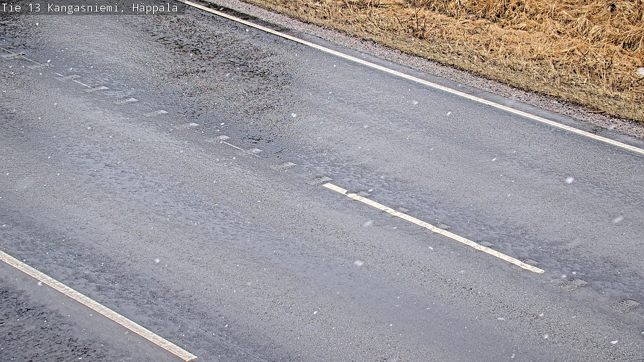 Weather Camera Image Väg 13 Kangasniemi, Häppälä, Kangasniemi, Etelä-Savo