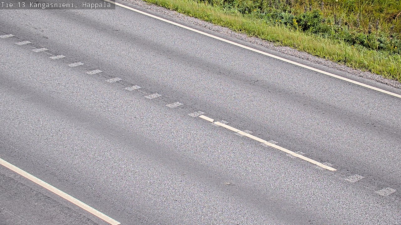 Weather Camera Image Väg 13 Kangasniemi, Häppälä, Kangasniemi, Etelä-Savo