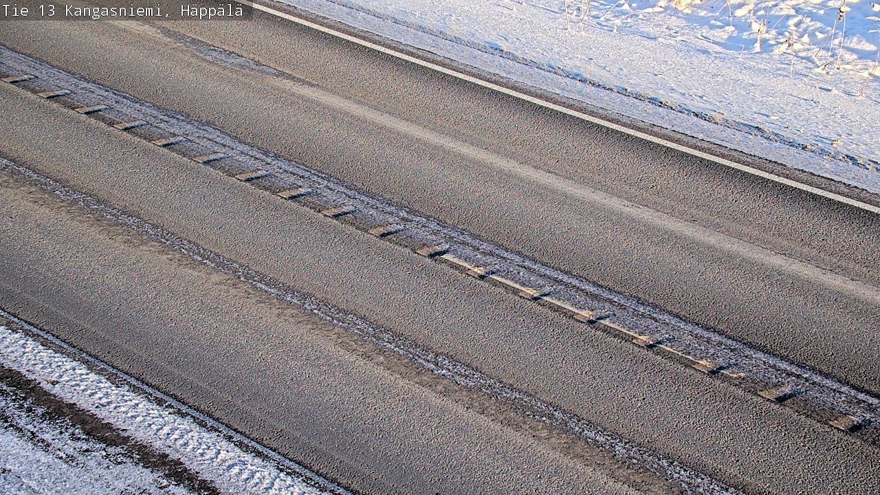 Weather Camera Image Road 13 Kangasniemi, Häppälä, Kangasniemi, Etelä-Savo