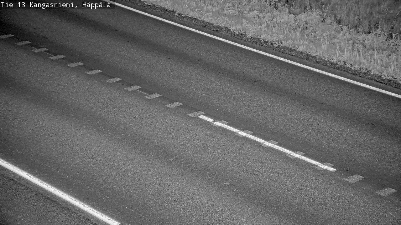 Weather Camera Image Väg 13 Kangasniemi, Häppälä, Kangasniemi, Etelä-Savo