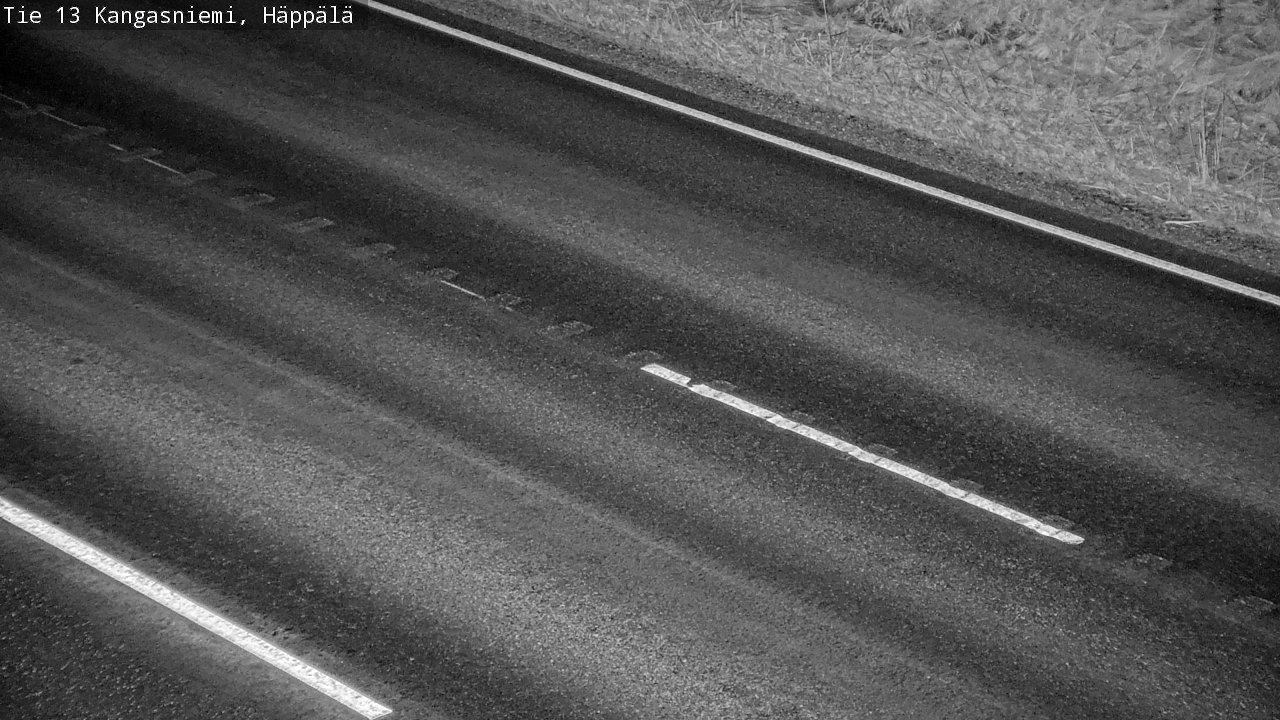 Weather Camera Image Road 13 Kangasniemi, Häppälä, Kangasniemi, Etelä-Savo