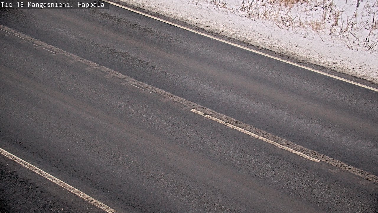 Weather Camera Image Road 13 Kangasniemi, Häppälä, Kangasniemi, Etelä-Savo