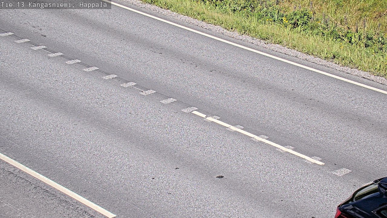 Weather Camera Image Väg 13 Kangasniemi, Häppälä, Kangasniemi, Etelä-Savo