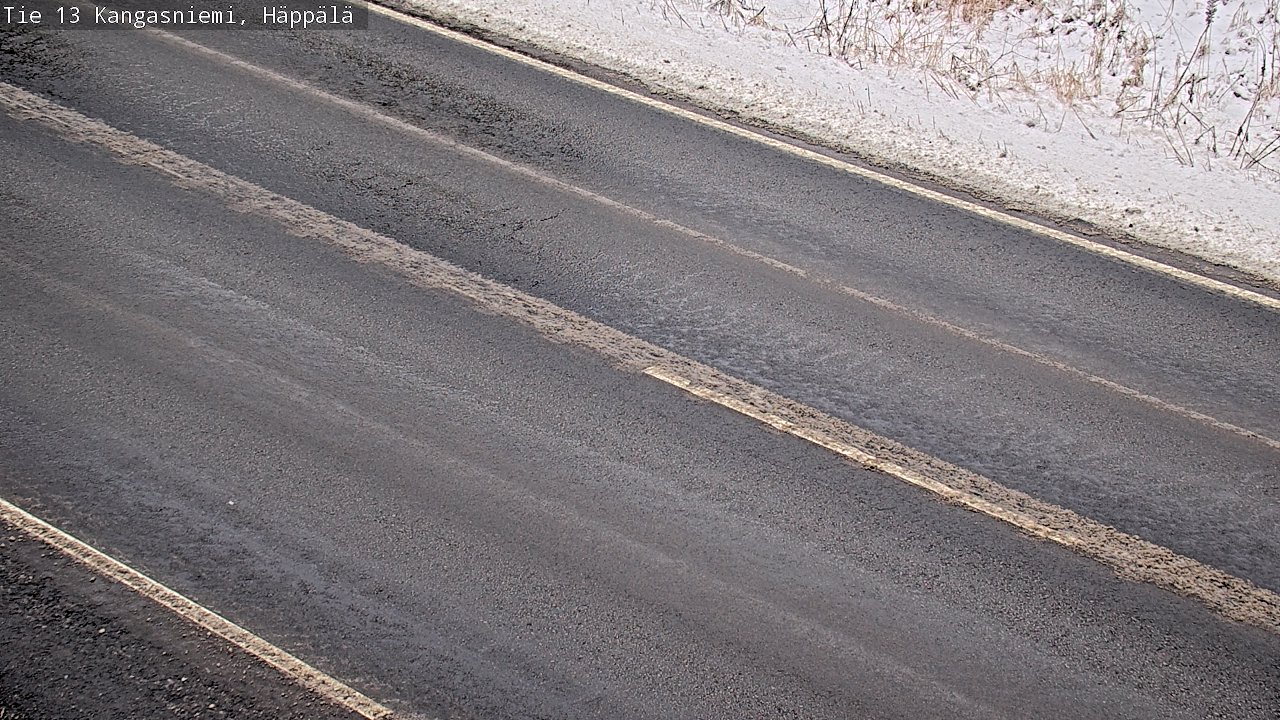 Weather Camera Image Road 13 Kangasniemi, Häppälä, Kangasniemi, Etelä-Savo
