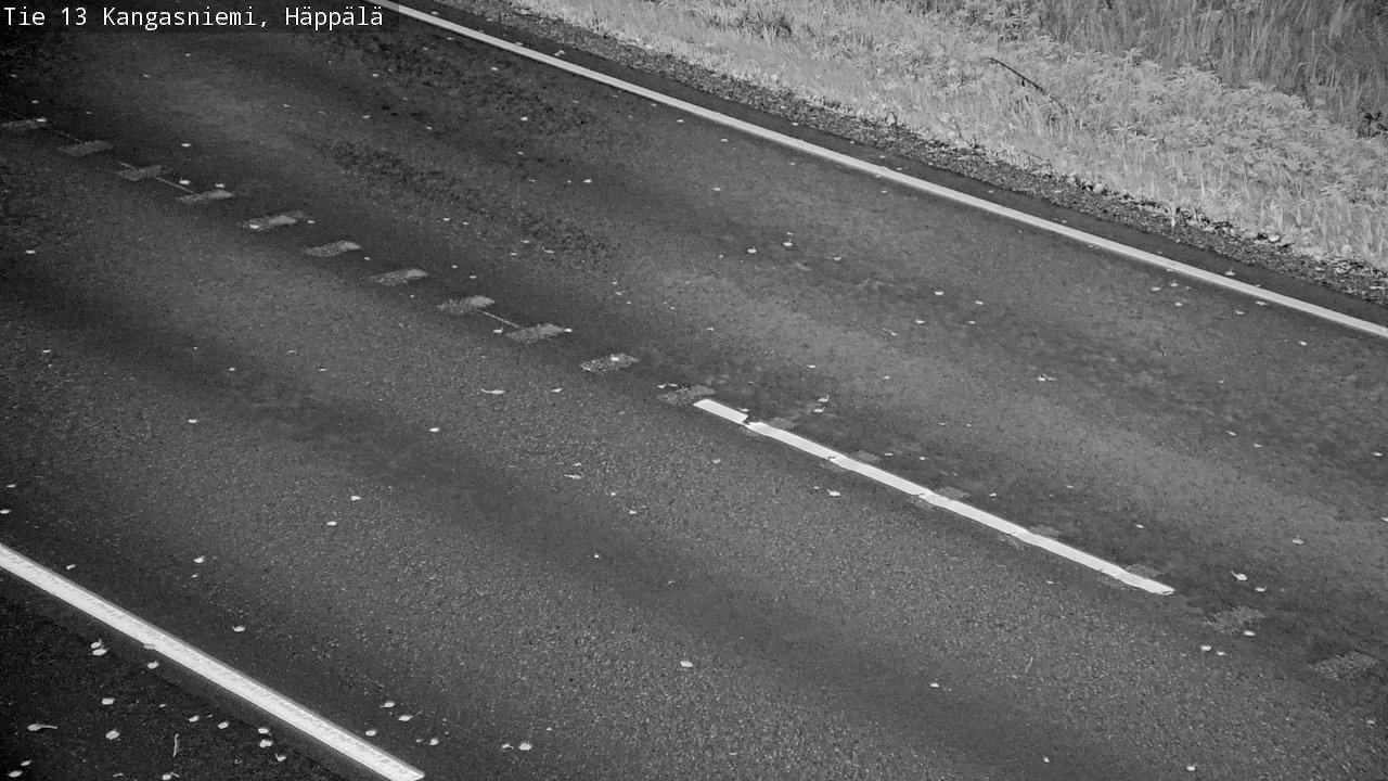 Weather Camera Image Road 13 Kangasniemi, Häppälä, Kangasniemi, Etelä-Savo