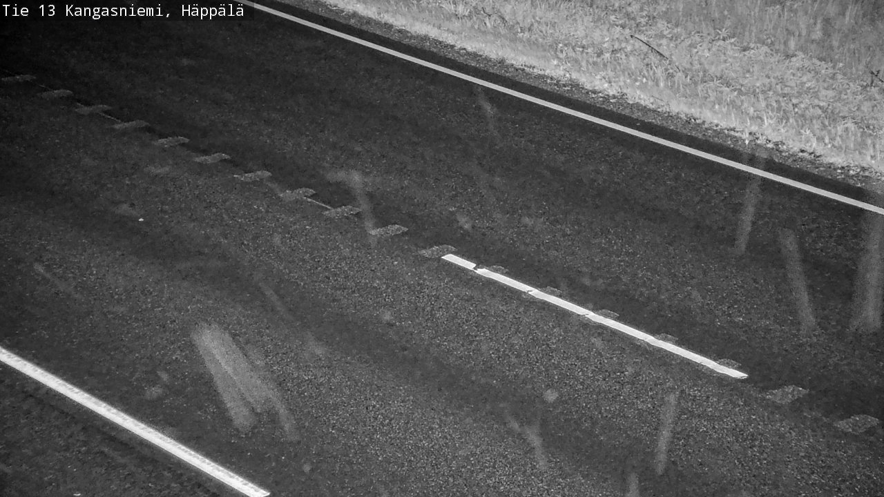 Weather Camera Image Road 13 Kangasniemi, Häppälä, Kangasniemi, Etelä-Savo