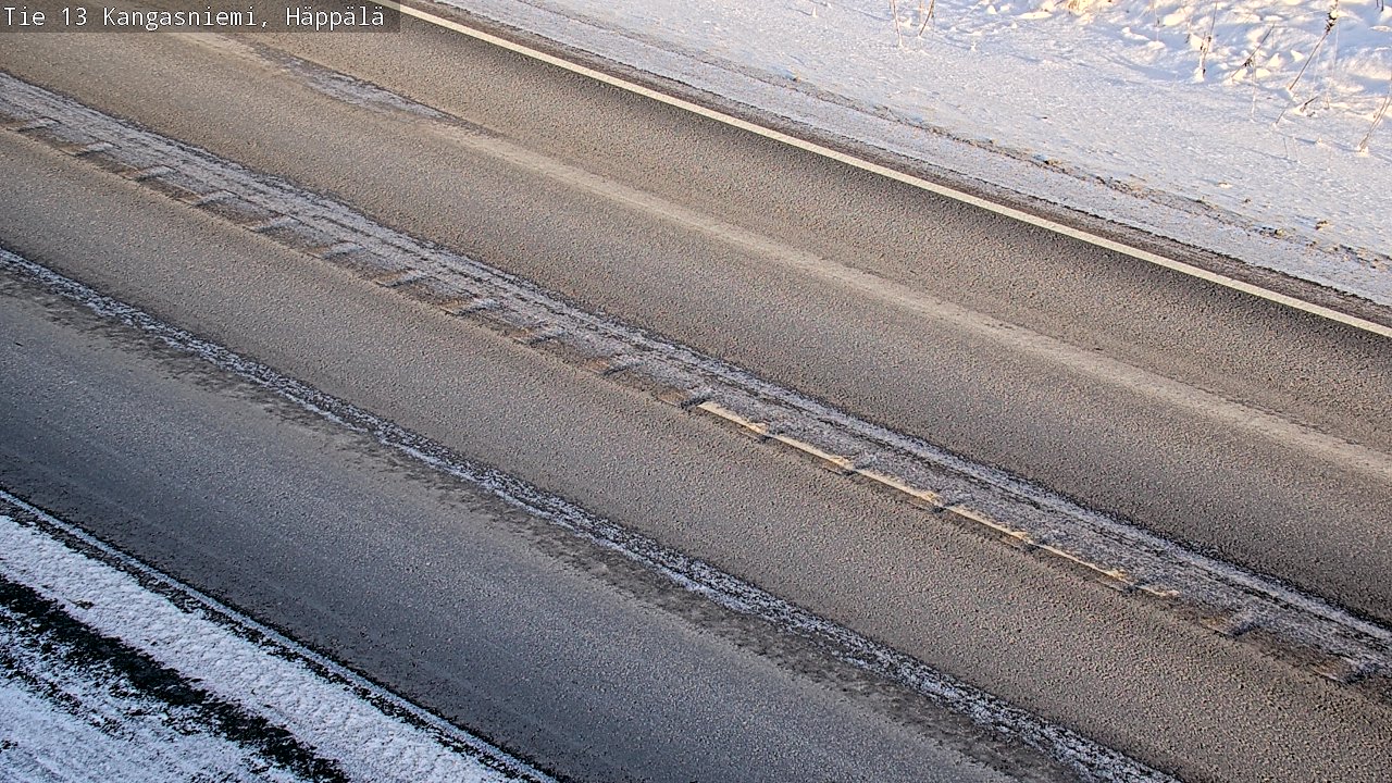 Weather Camera Image Road 13 Kangasniemi, Häppälä, Kangasniemi, Etelä-Savo