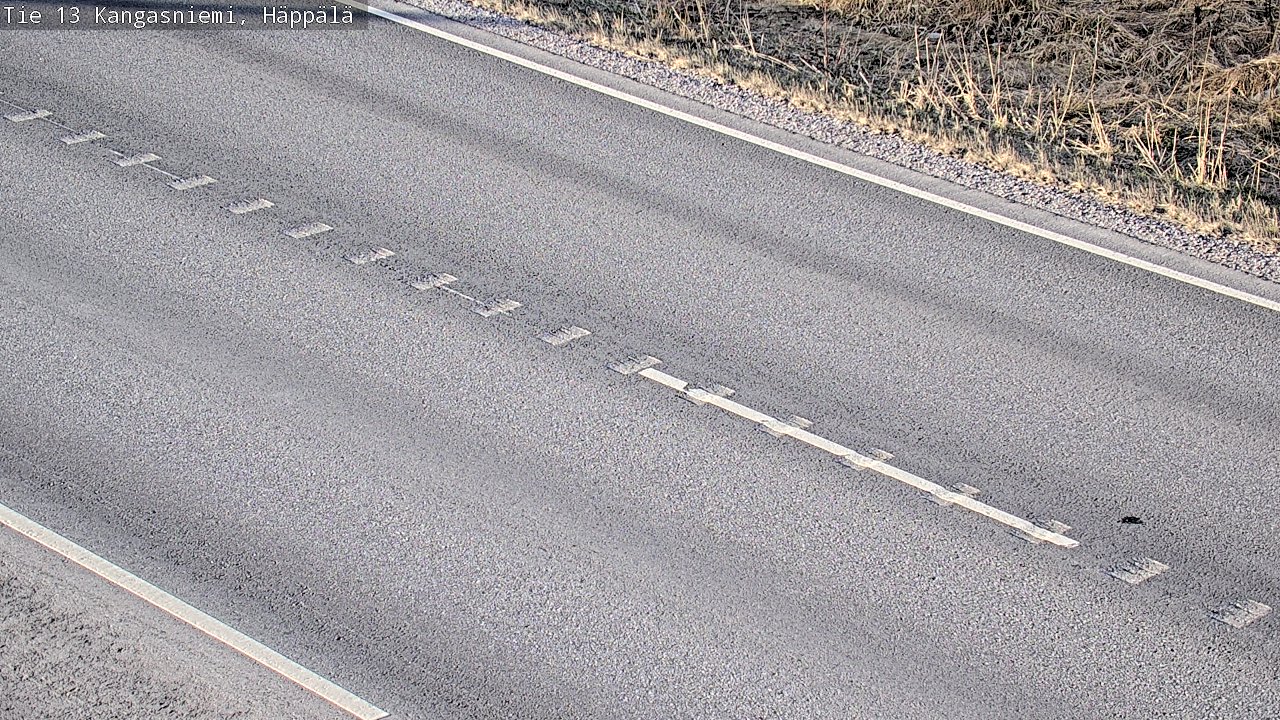 Weather Camera Image Väg 13 Kangasniemi, Häppälä, Kangasniemi, Etelä-Savo