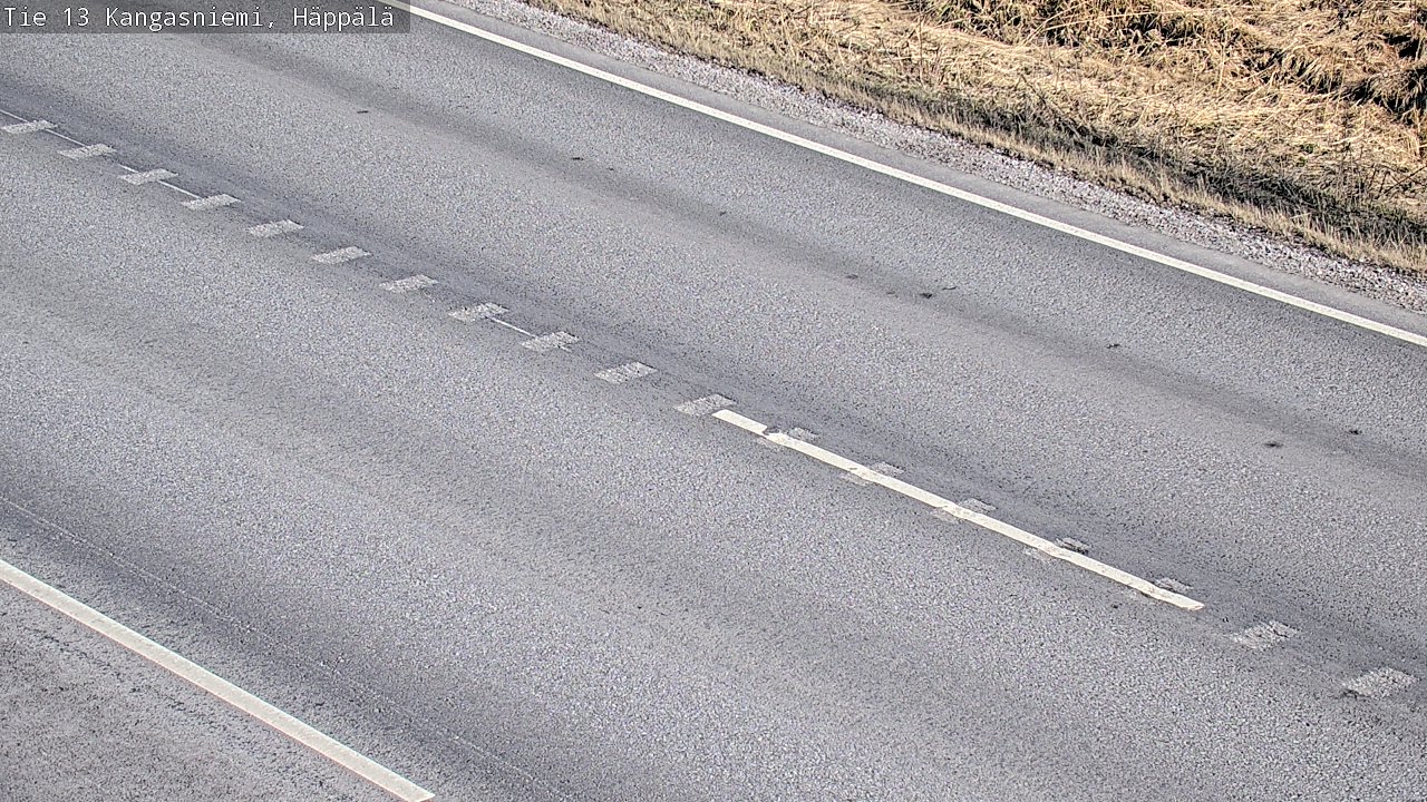 Weather Camera Image Väg 13 Kangasniemi, Häppälä, Kangasniemi, Etelä-Savo