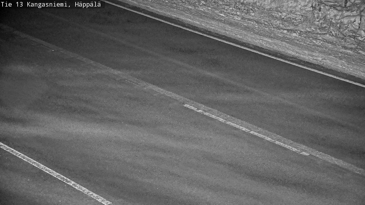 Weather Camera Image Road 13 Kangasniemi, Häppälä, Kangasniemi, Etelä-Savo