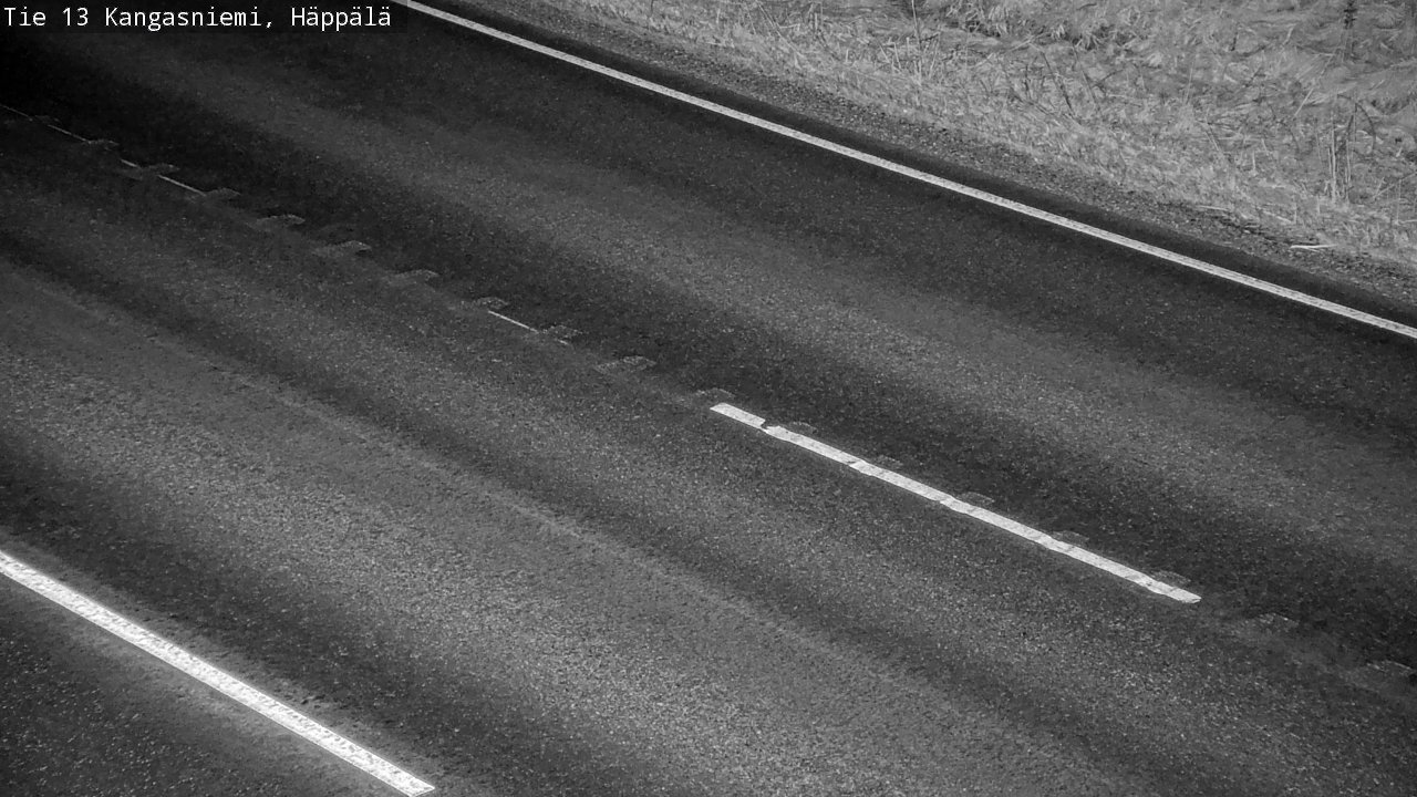 Weather Camera Image Road 13 Kangasniemi, Häppälä, Kangasniemi, Etelä-Savo