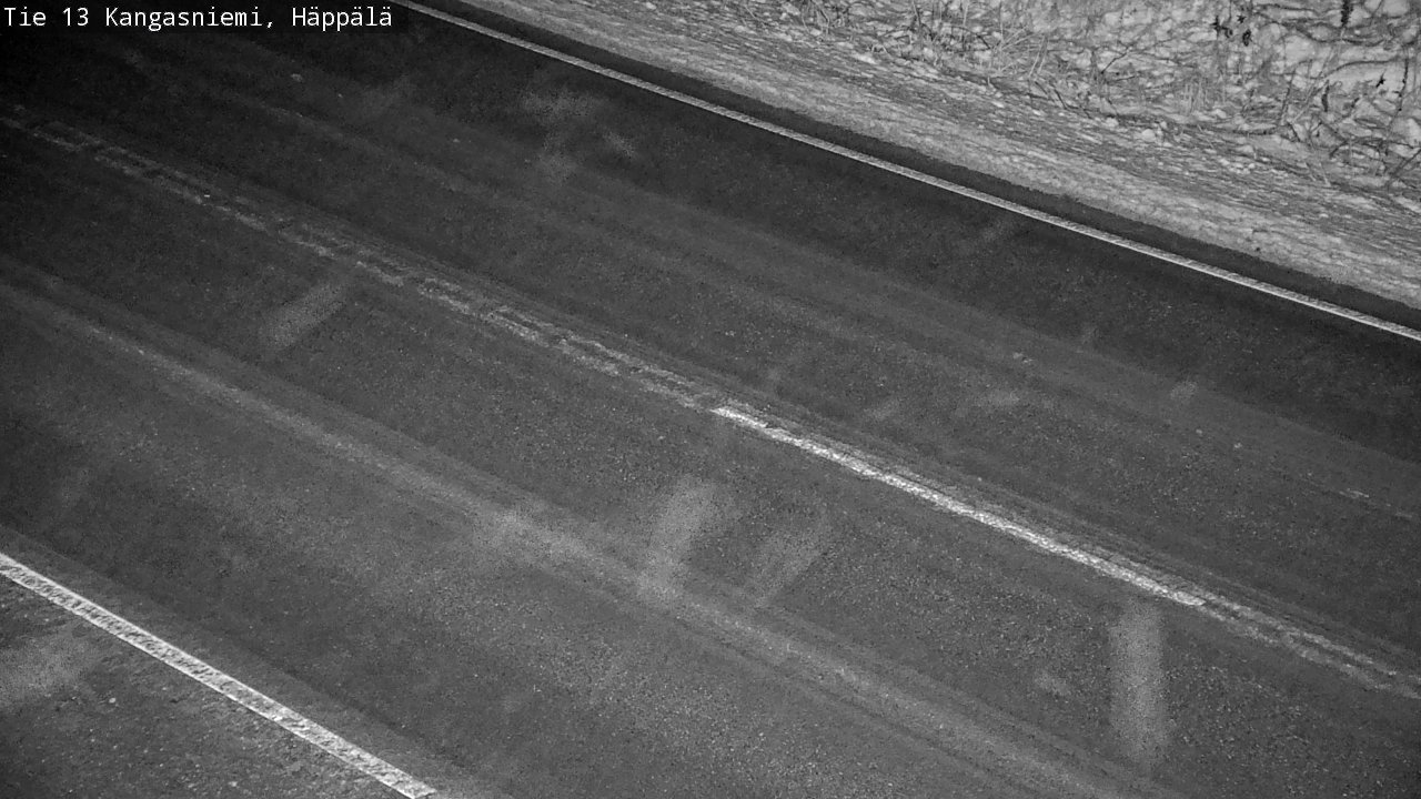 Weather Camera Image Road 13 Kangasniemi, Häppälä, Kangasniemi, Etelä-Savo