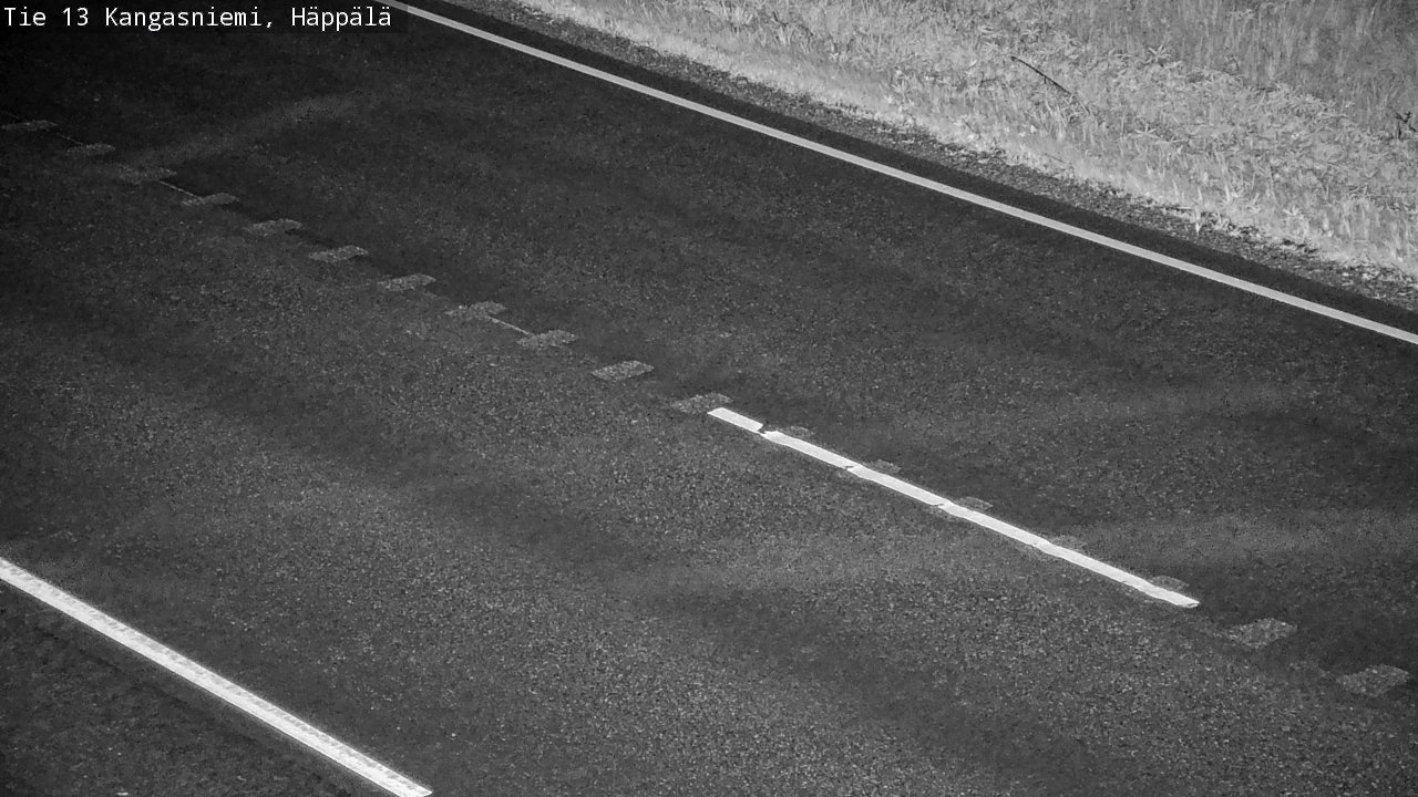 Weather Camera Image Road 13 Kangasniemi, Häppälä, Kangasniemi, Etelä-Savo