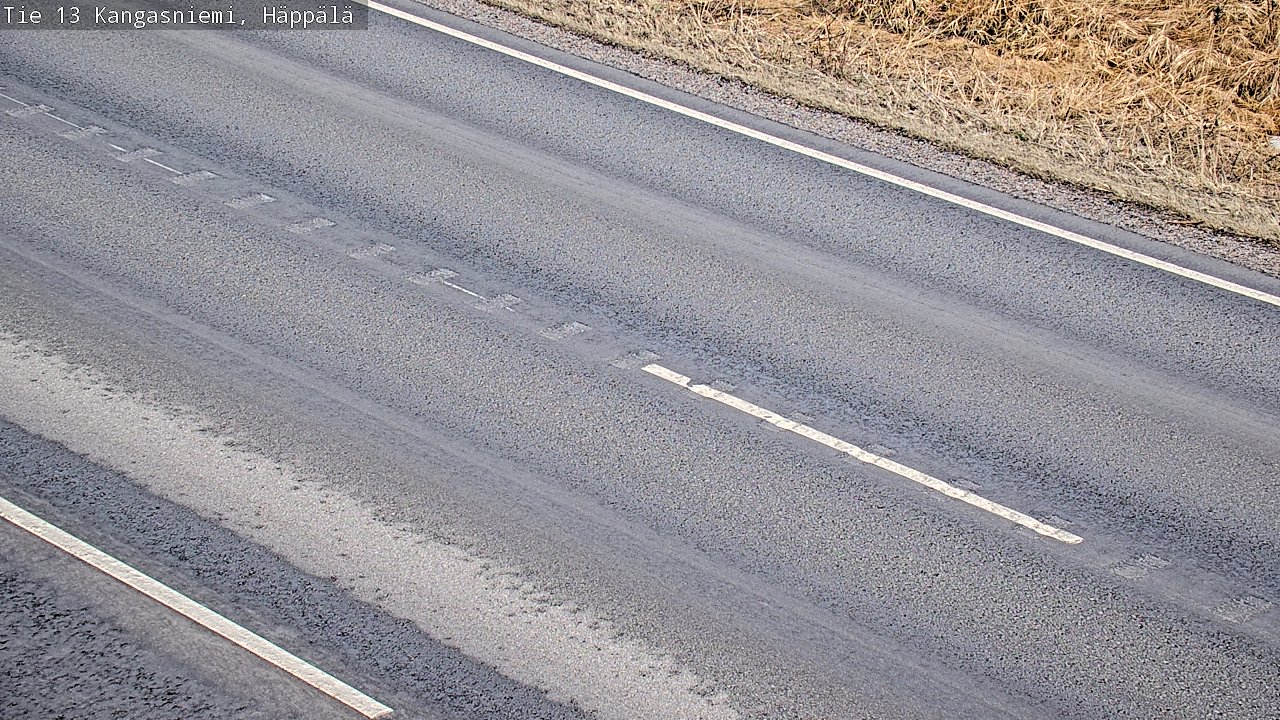 Weather Camera Image Väg 13 Kangasniemi, Häppälä, Kangasniemi, Etelä-Savo