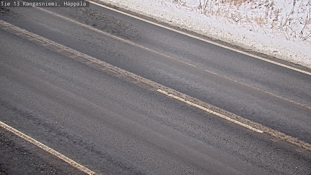 Weather Camera Image Road 13 Kangasniemi, Häppälä, Kangasniemi, Etelä-Savo