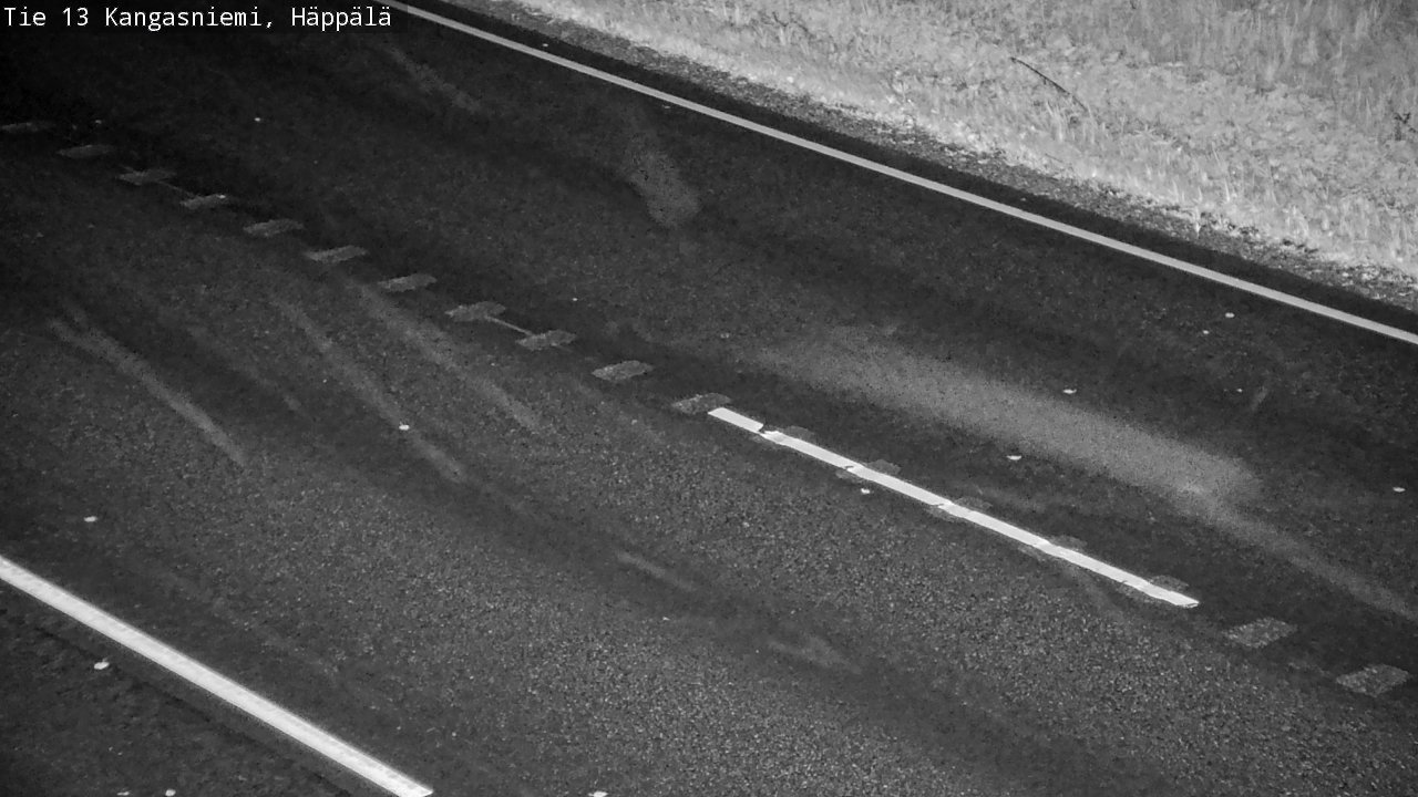 Weather Camera Image Road 13 Kangasniemi, Häppälä, Kangasniemi, Etelä-Savo