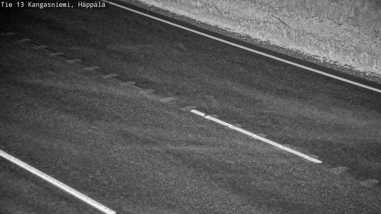 Weather Camera Image Road 13 Kangasniemi, Häppälä, Kangasniemi, Etelä-Savo