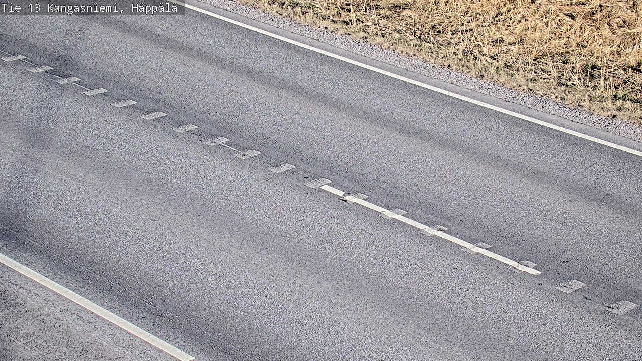 Weather Camera Image Väg 13 Kangasniemi, Häppälä, Kangasniemi, Etelä-Savo