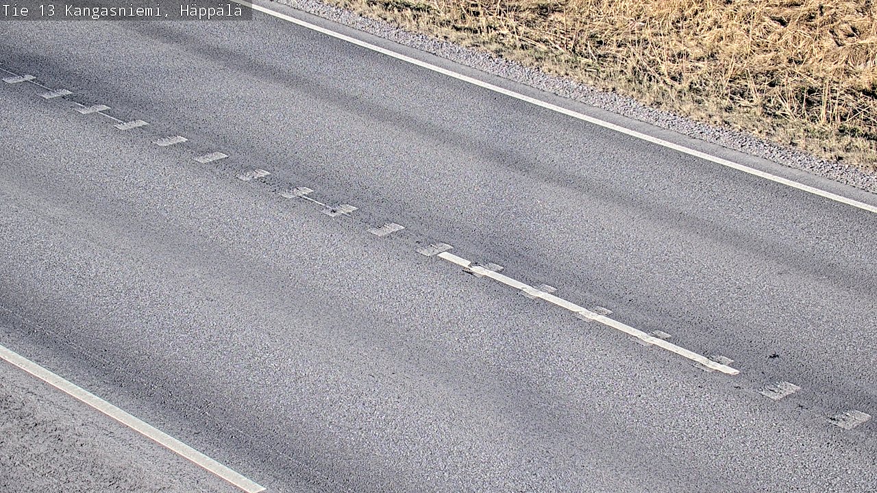 Weather Camera Image Väg 13 Kangasniemi, Häppälä, Kangasniemi, Etelä-Savo