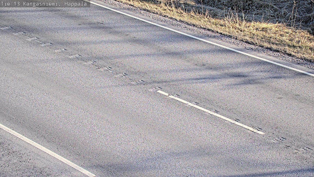 Weather Camera Image Road 13 Kangasniemi, Häppälä, Kangasniemi, Etelä-Savo