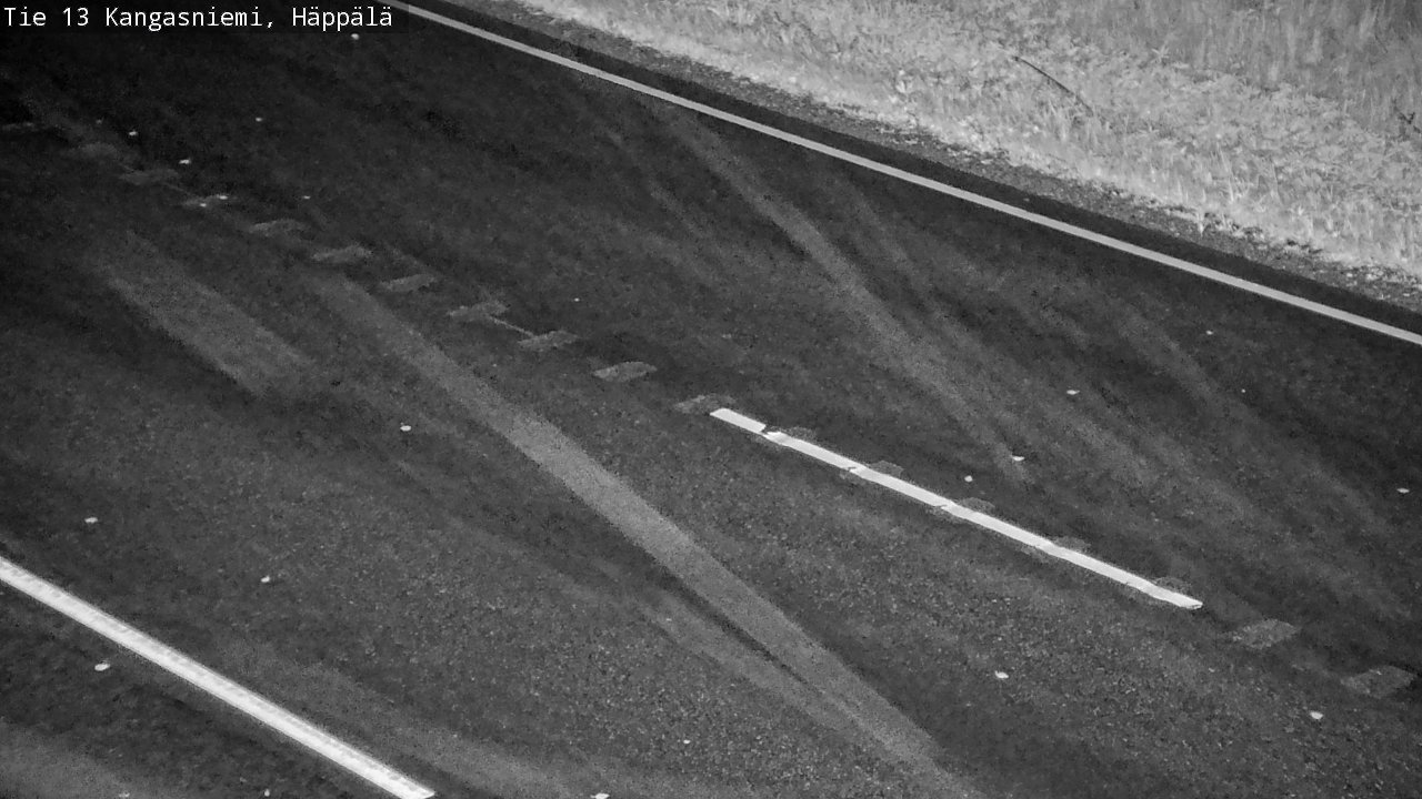 Weather Camera Image Road 13 Kangasniemi, Häppälä, Kangasniemi, Etelä-Savo