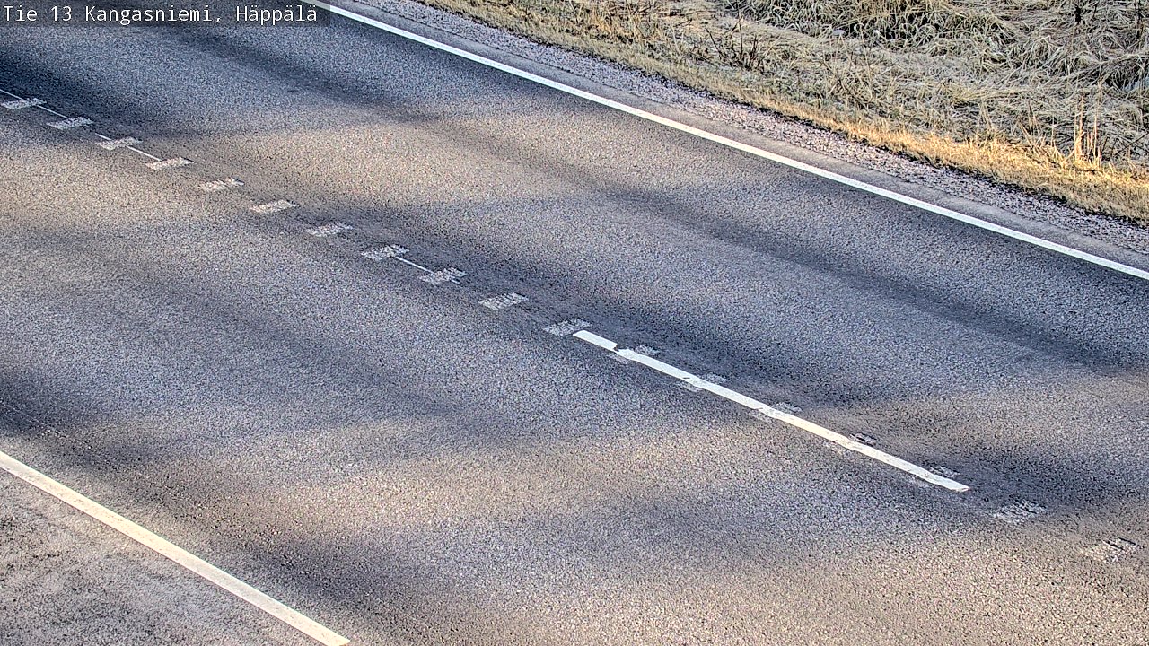 Weather Camera Image Väg 13 Kangasniemi, Häppälä, Kangasniemi, Etelä-Savo